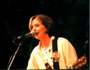Nanci Griffith on stage